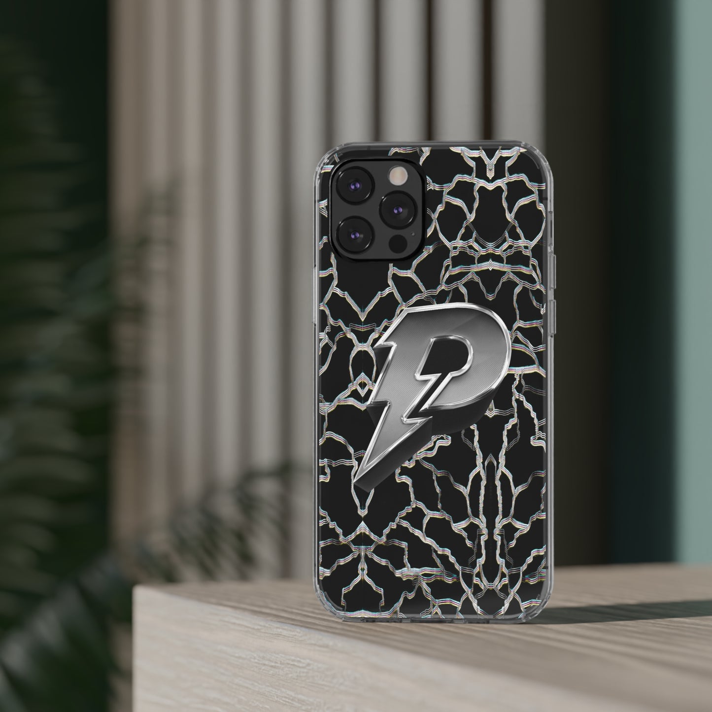 POWER CHROMATIC GLITCH PHONE CASE