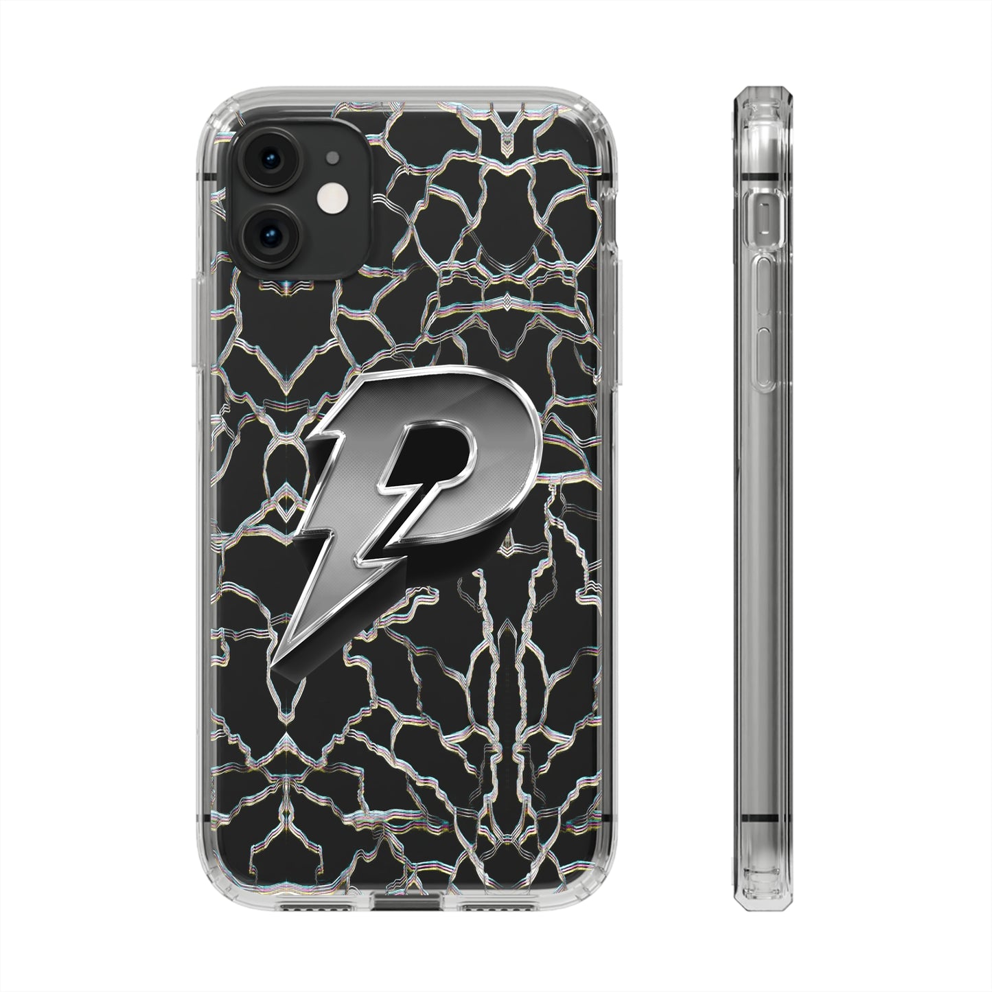 POWER CHROMATIC GLITCH PHONE CASE