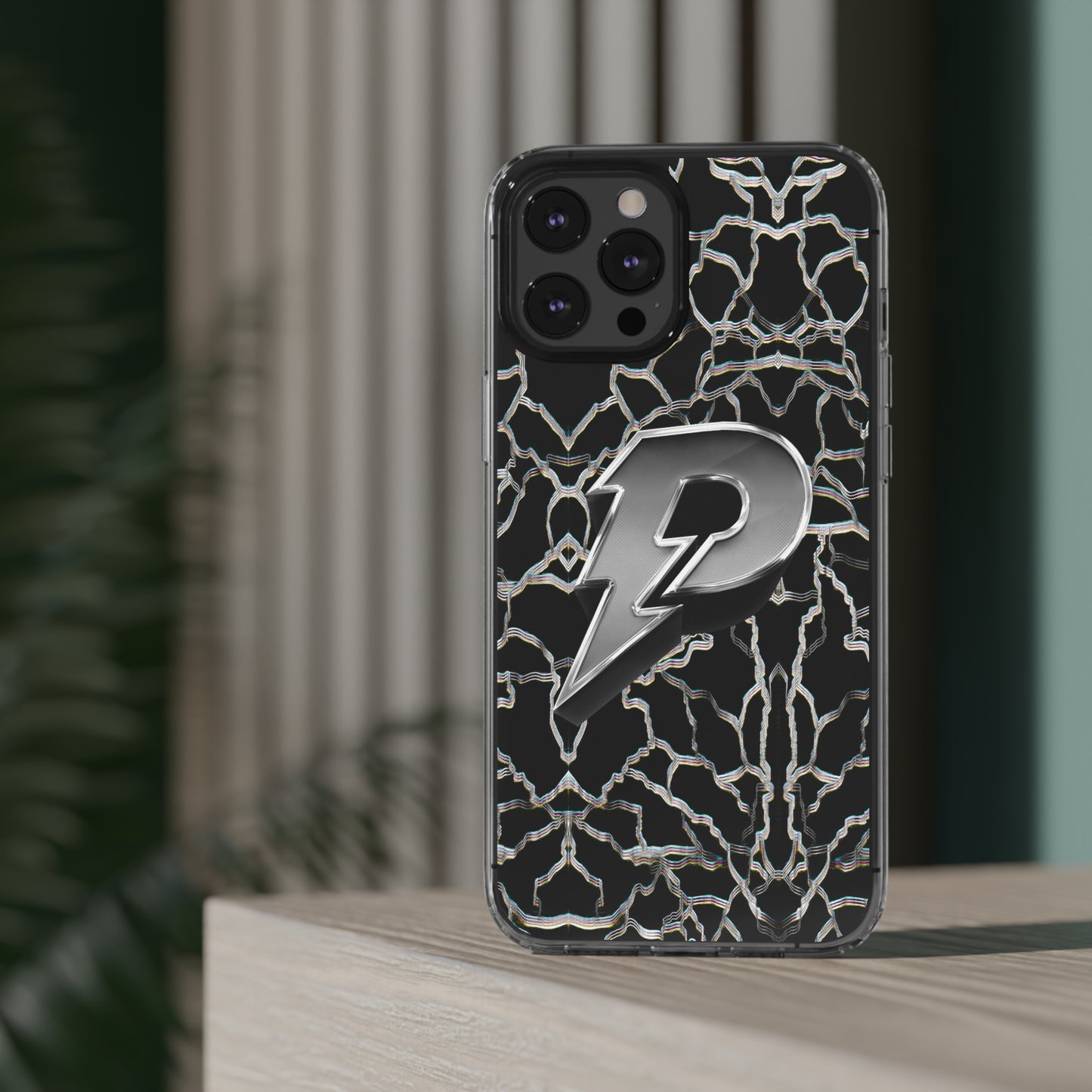 POWER CHROMATIC GLITCH PHONE CASE